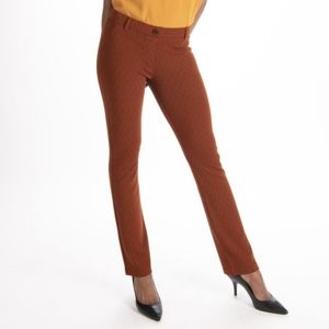 BETABRAND Textured Straight Leg Dress Pant Yoga Pants, Size 2XL Petite